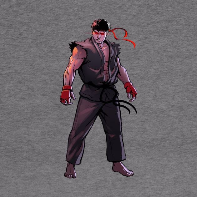 Evil Ryu by ohshirtdotnet